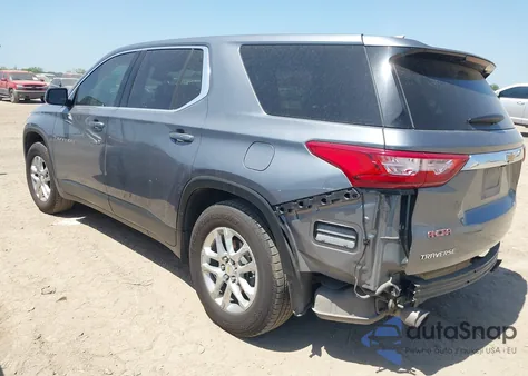 2020 Chevrolet Traverse Fwd Ls from USA, damaged, VIN 1GNERFKWXLJ275364